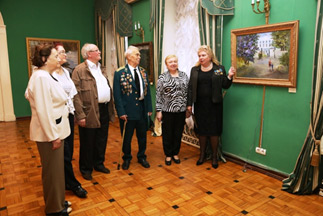 Выставка художников-фронтовиков, посвящённая 75 годовщине начала Великой Отечественной Войны