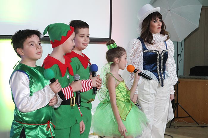Новогоднее торжество и вручение Премии «Золотые сердца» в Российской детской клинической больнице